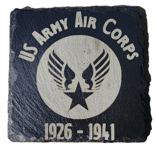 US Army Air Corps Slate Coaster