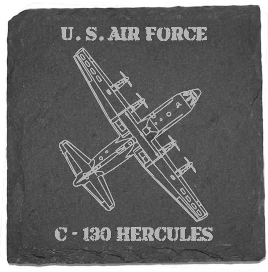 C-130 Slate Coaster Collection