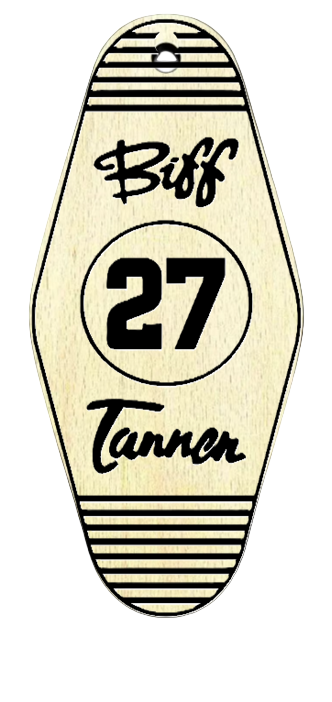 Biff’s Pleasure Paradise Key Chain