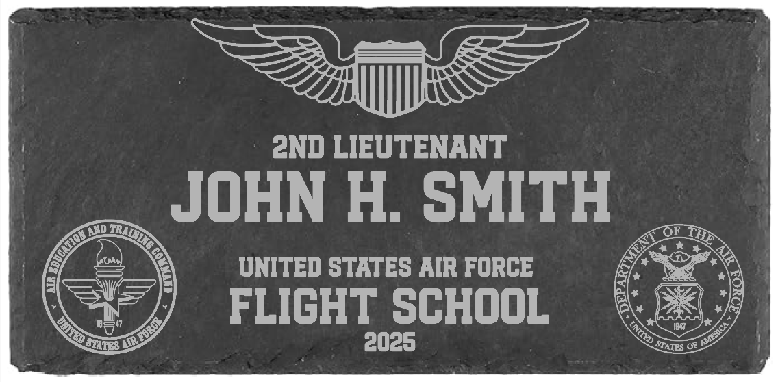 Custom Engraved Slate Plaque