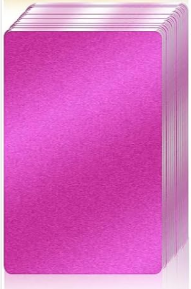 Custom Metal Business Cards - 100 Count