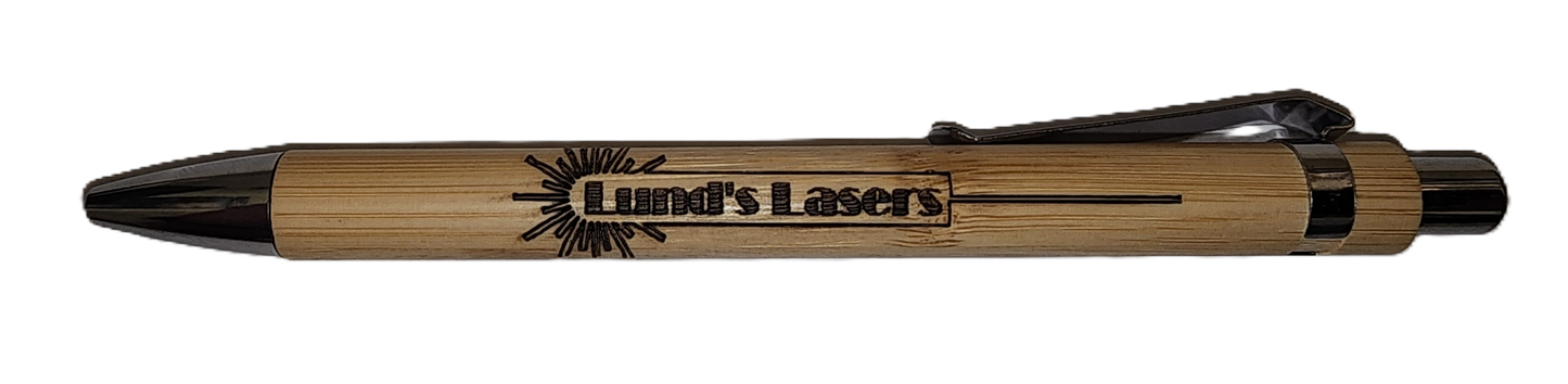 Custom Engraved Bamboo Pen