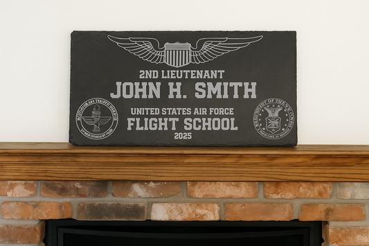 Custom Engraved Slate Plaque