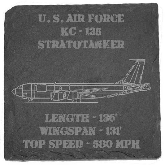 KC-135 Slate Coaster Collection