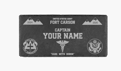 Armed Forces Engraved Slate Plaque