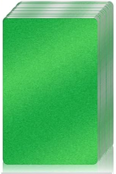 Custom Metal Business Cards - 100 Count