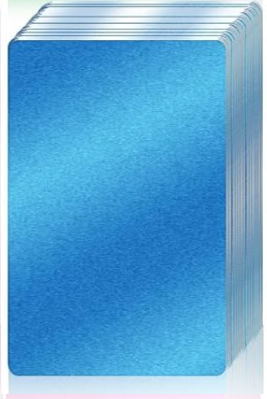 Custom Metal Business Cards - 100 Count