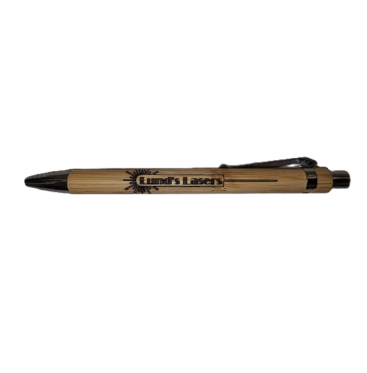 Custom Engraved Bamboo Pen